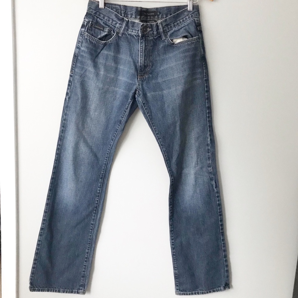 Calvin Klein Boot Cut Denim Blue Jeans 32